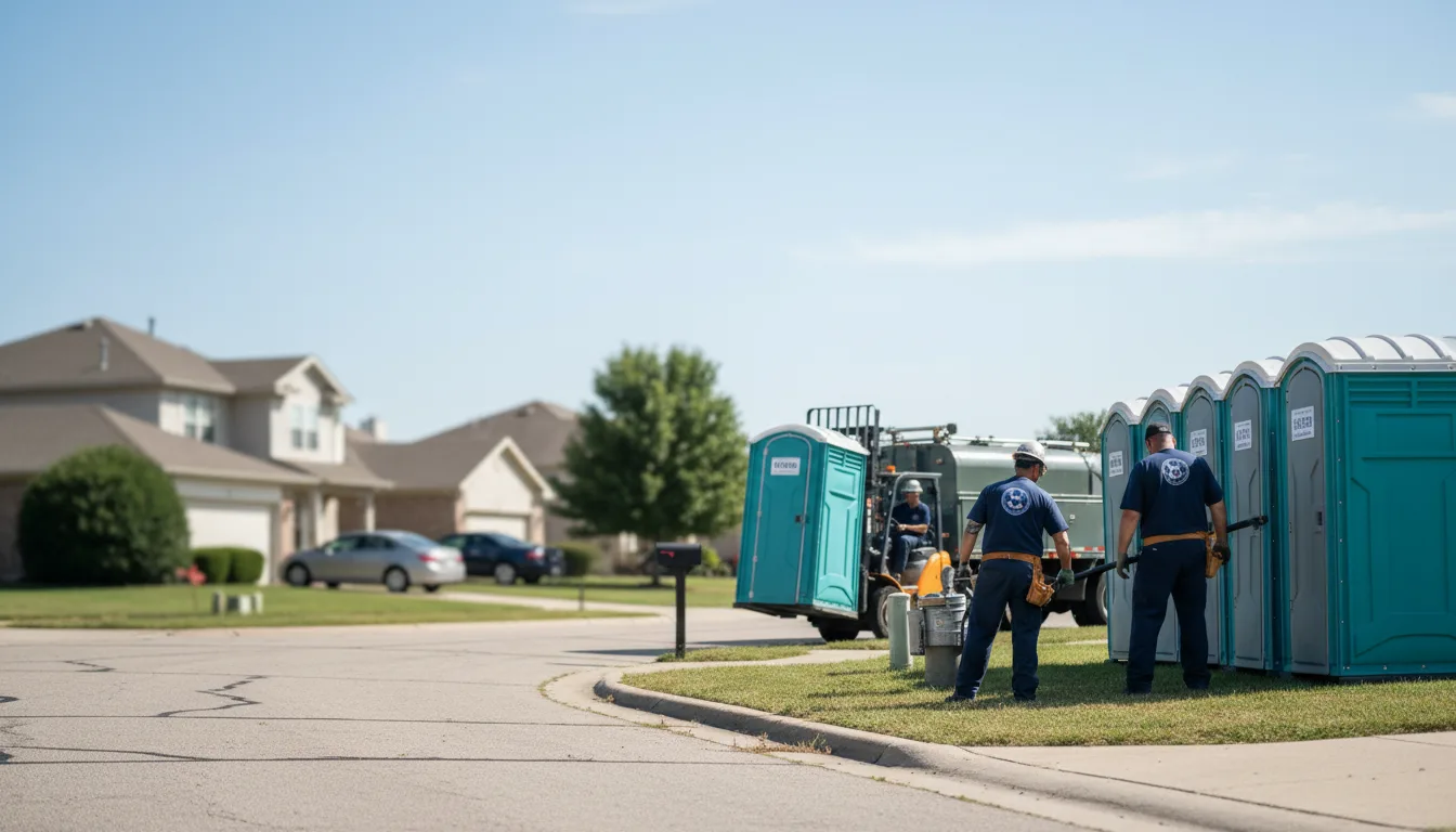 Porta Potty Rental in Six Mile, SC near me